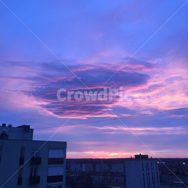 저녁하늘,하늘,분홍빛,핑크,sky,pink,beautiful,야경,밤,풍경,nightscape,night,landscape,도시,city,nature,자연,outdoors,옥외