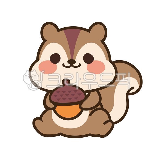 Animal illustration,animal key ring,squirrel,squirrel illustration,animal drawing,squirrel drawing,cartoon,baby