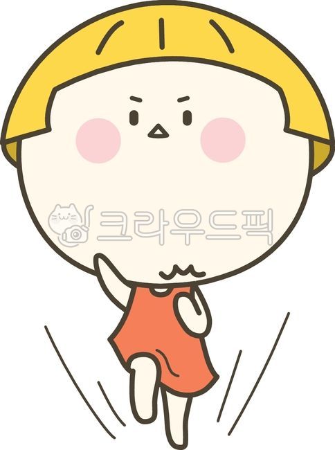 귀여운,여자아이,금발,표정,일상생활,이모티콘,캐릭터,스티커,도전,용기,희망,도약