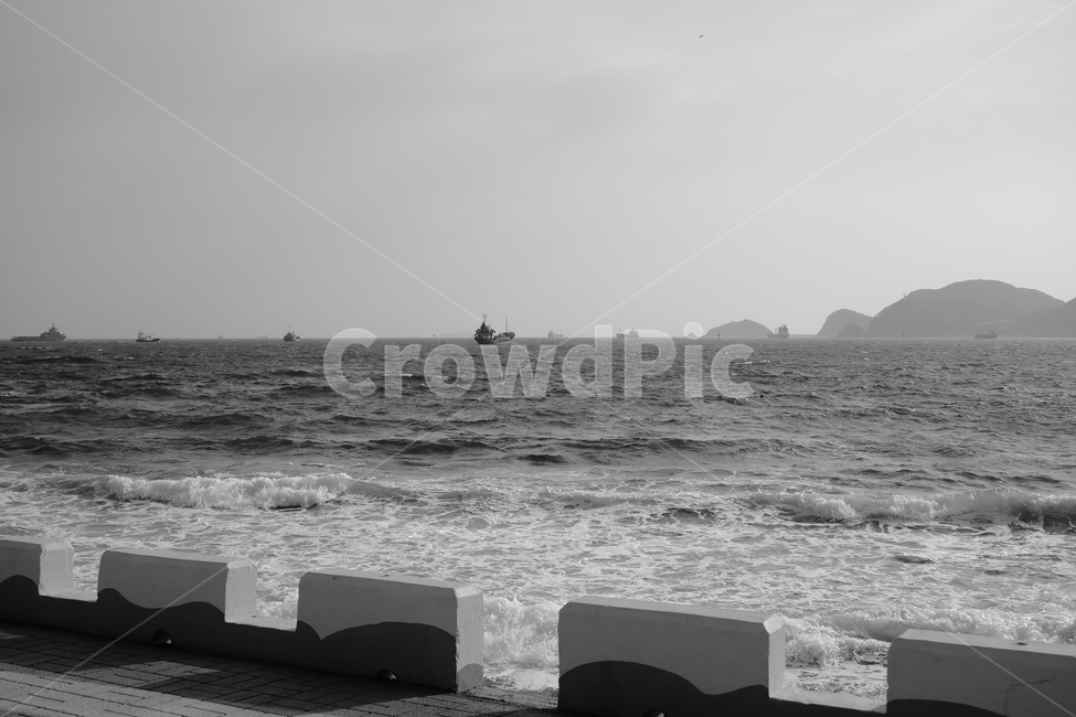 부산,바다,파도,자연,ocean