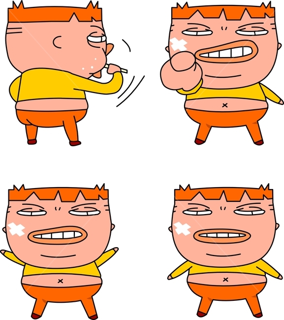 캐릭터,엽기캐릭터,코믹캐릭터,엽기,코믹,개그,만화,웃긴,sd캐릭터,2등신,이모티콘,아바타,개성,못난이,동작,행동,감정,느낌,표정,표현,기분,과장,성격,상황,시추에이션,인물,사람,큰머리,일러스트,벡터,뚱땡이,비만,먹보,뱃살,우량아,돼지,아동,유아,어린이,꼬마,초등학생,개구쟁이,학생,장난꾸러기,천진난만,남,남자,양치질,밥먹음,식사,꾸역꾸역,옆모습,옆얼굴,입냄새,삿대질,경고,험악함,화남,분노,노려봄,협박,거만,만세,불량배,위화감,사람,인물,인간,human,person,얼굴표정,facial expression,face,그래픽,일러스트레이션,graphic,illustration