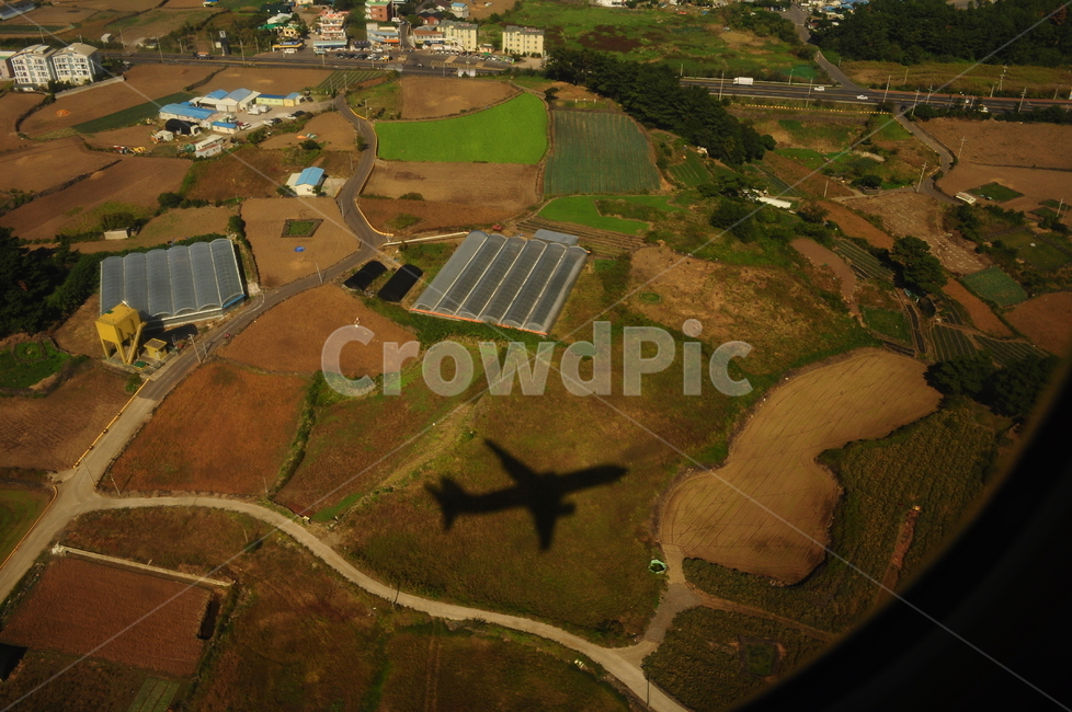 자연,비행기,그림자,섬,제주도,밭,항공사진,제주도,jeju,jeju island,시골,마을,풍경,landscape,country,rural,town,교통,교통수단,traffic,transportation,경치,outdoors,옥외,nature,scenery,aerial view,조감도