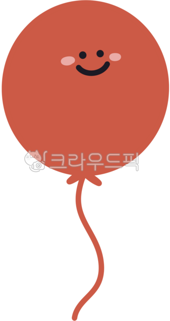 풍선, 풍선일러스트, 풍선손그림, 컬러풍선, 빨강풍선, 사진,이미지,일러스트,캘리그라피 - yemosa작가