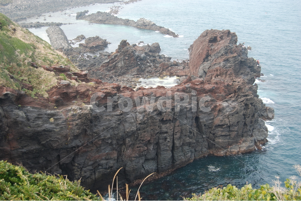 제주,한국,성산,등산로,바다,자연,풍경,nature,landscape,한국자연풍경,한국자연경관,korea nature landscape,제주도,jeju,jeju island,cliff,낭떠러지,outdoors,옥외