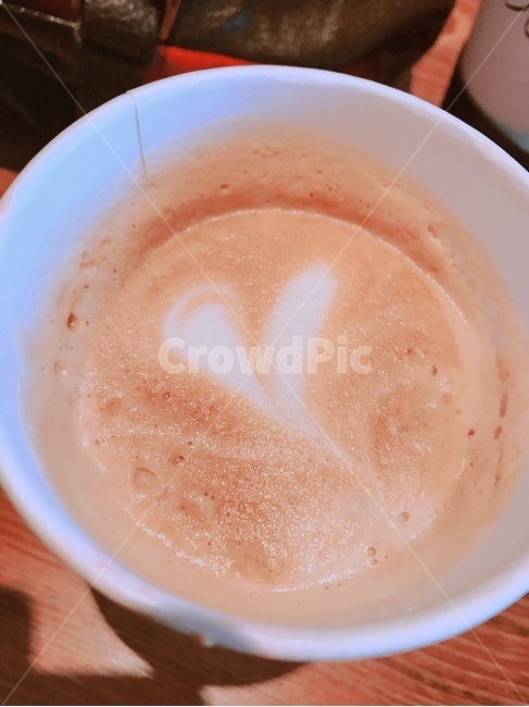 하트,커피,라떼아트,바닐라라떼,latteart