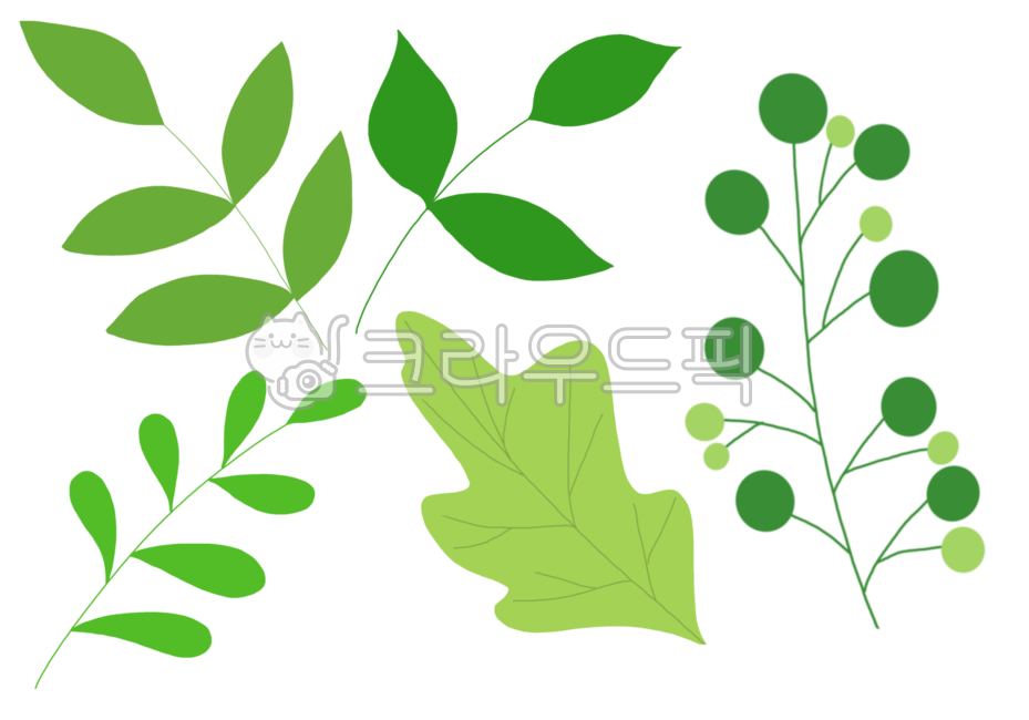 풀, 풀잎, 나뭇잎, 잎, leaf, 사진,이미지,일러스트,캘리그라피 - 꿀꾸링작가