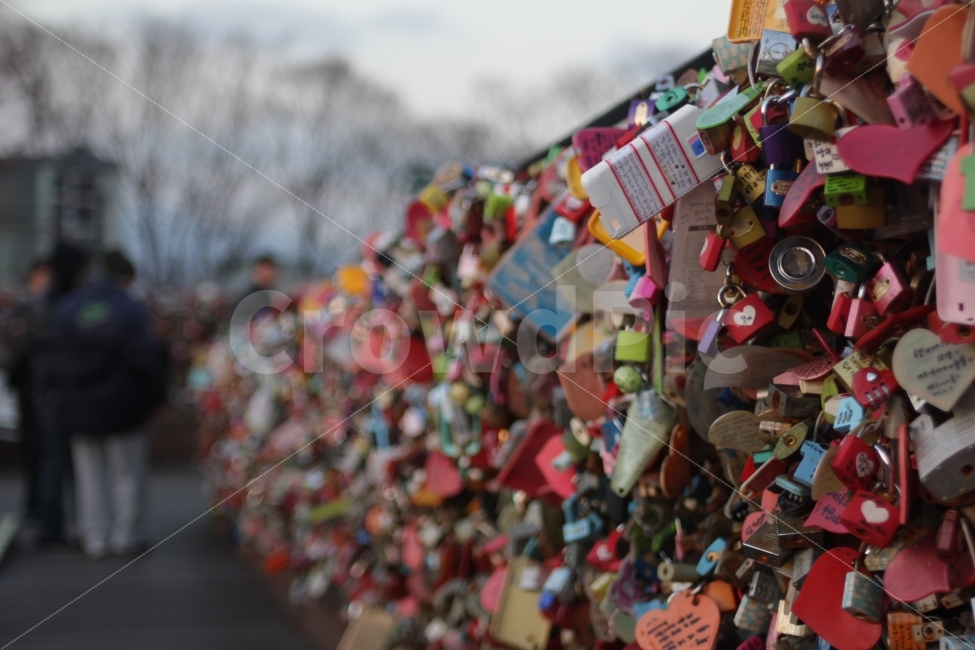 date,Commemoration,couple,Namsan Park,lover,commemorative ceremony,heart,Lock,korea,culture,lock,Namsan Park Lock,travel