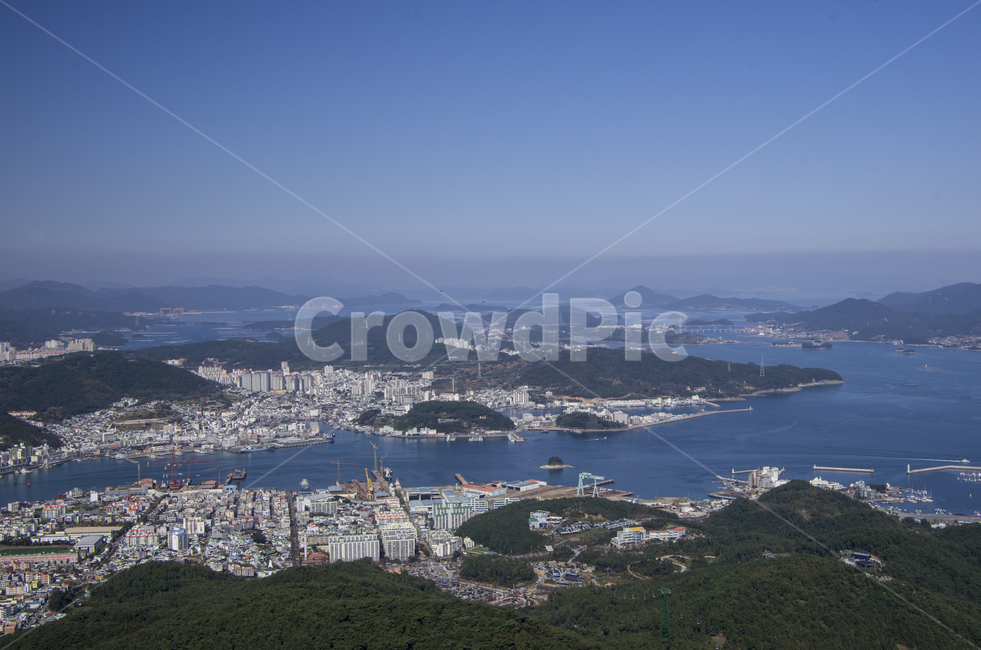 통영,바다,섬,하늘,푸른하늘,경치,자연,풍경,nature,landscape,outdoors,옥외,scenery,aerial view,조감도
