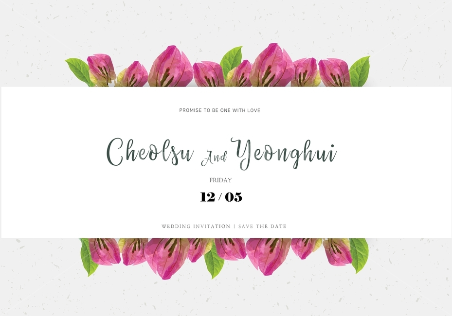 결혼식,결혼,웨딩,초대장,축하,초대,카드,날짜,이벤트,행사,특별한,스페셜,인쇄,편집,그래픽,프레임,편지,로맨틱,사랑,커플,신혼,부부,남여,감사카드,포스터,부겐베리아,화초,아름답다,생화,종이,페퍼,판매,세일,제목,타이틀,plant,flower,blossom,꽃,petal,꽃잎,식물,wedding,marriage,celebration,invitation,card,date,event,special,print,editing,graphic,frame,letters,flowers,romantic,love,그래픽,일러스트레이션,graphic,illustration