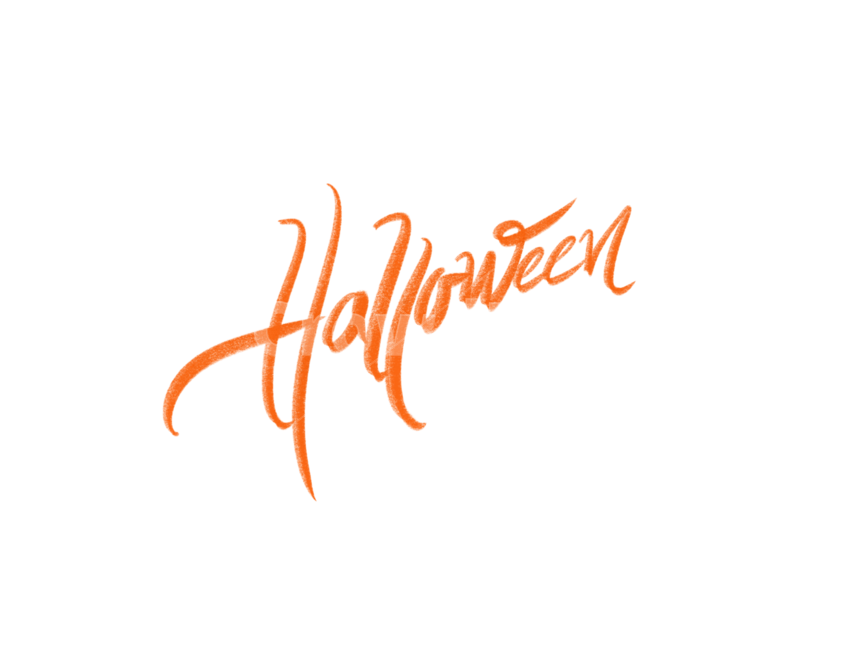 할로윈,할로윈데이,축제,캘리그라피,halloween,손글씨,붓글씨,누끼,remove background,캘리그라피,손글씨,calligraphy