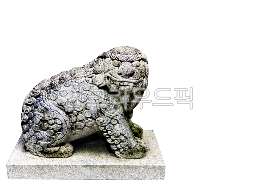 해태, 해태상, 해치, 석상, 누끼, 사진,이미지,일러스트,캘리그라피 - 나비처럼작가