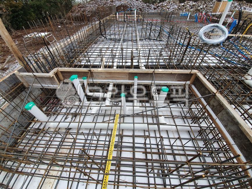 철근배근,철근,공사장,건축,시공,골조