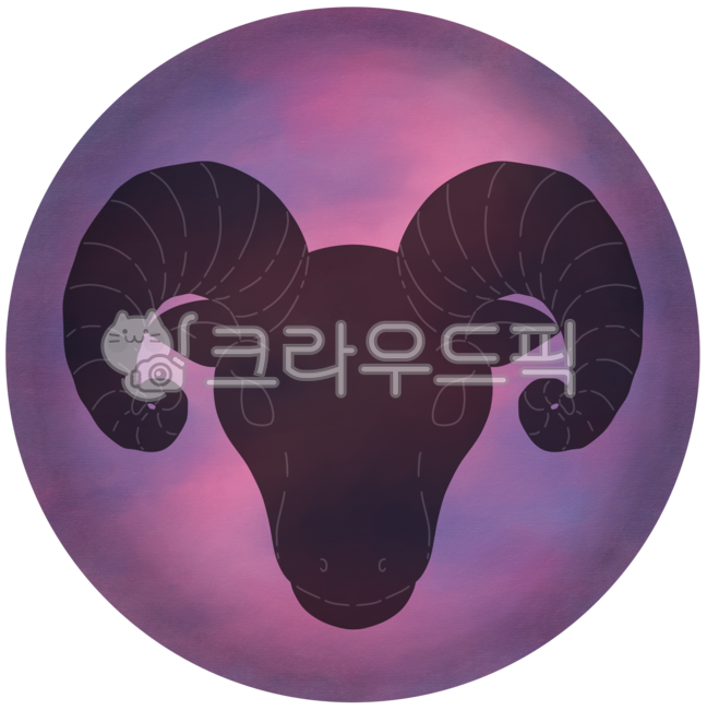 양자리,별자리,별,별자리모양,양자리그림,양자리일러스트,산양,양,양머리