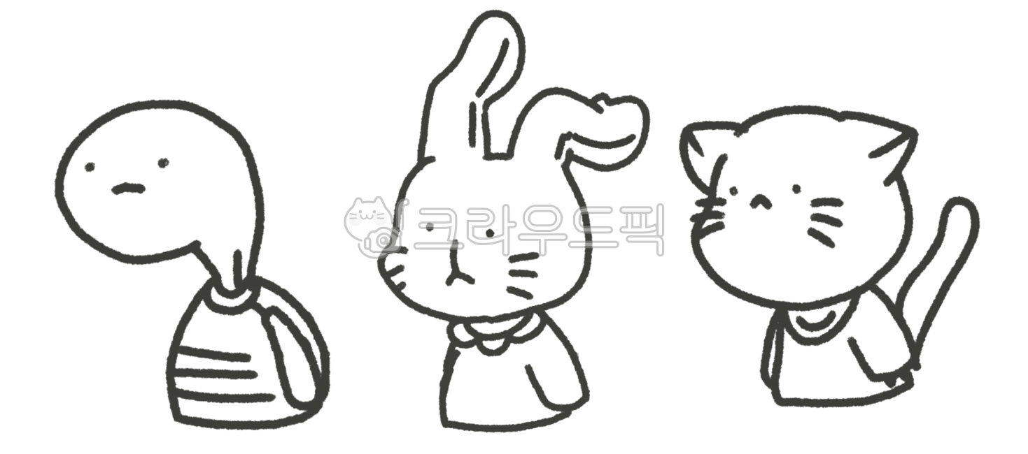 expressionless,turtle,painting,hand drawing,rabbit,cat,cuteness,png,animal,illustration