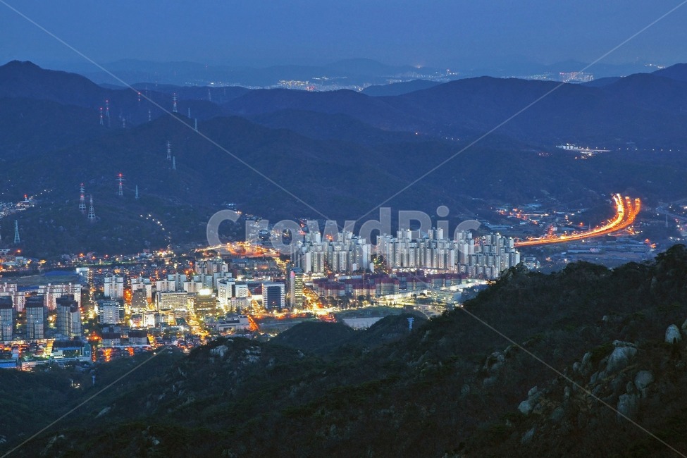 과천,청계산,도심풍경,관악산,야경,조명