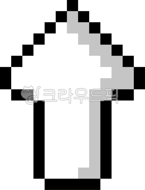 픽셀화살표,화살표,pixel,arrow,point,pixelart,도트,화살,위치,표시,나침반,안내,안내판,안내표,방향,강조,포인트,픽셀아트