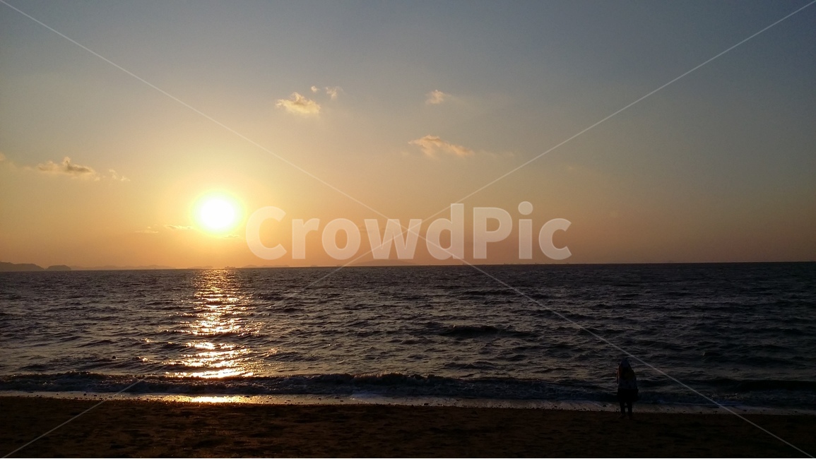 석양,해변,저녁노을,추억,바다,자연,풍경,nature,landscape,해변,바다,beach,sea,light,빛,flare,플레어,sunlight,햇빛,outdoors,옥외