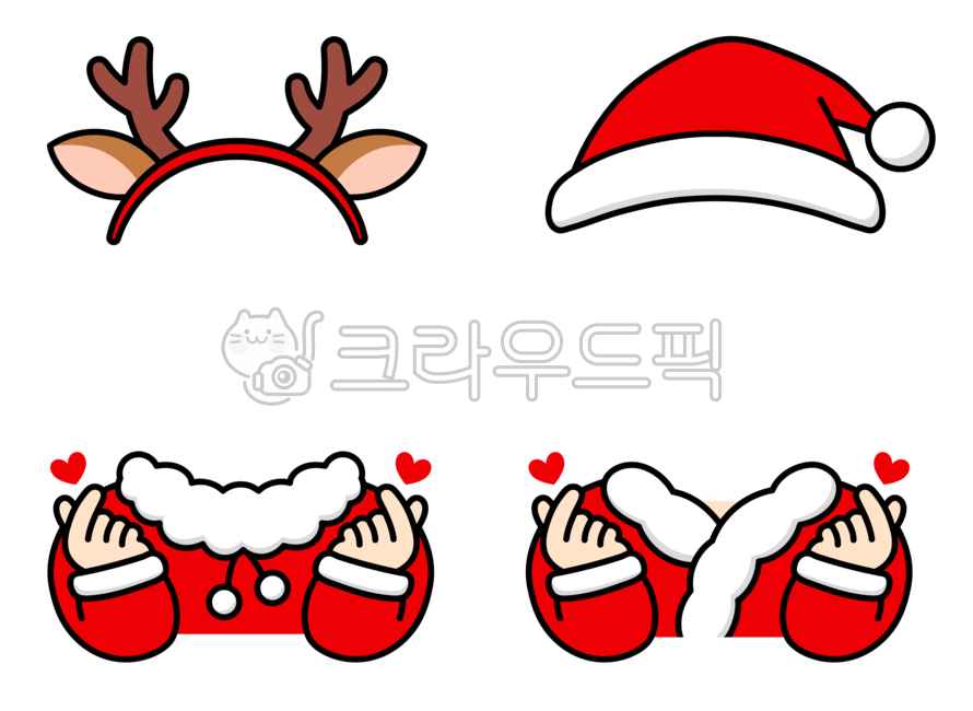 Christmas face composite design,christmas decoration,Santa Claus,winter,Christmas synthesis,face composition,Christmas illustration,christmas headband,deer antlers,Santa,christmas headdress,event,santa hat,Rudolph headband,Rudolf,Rudolph Face Composite,wi