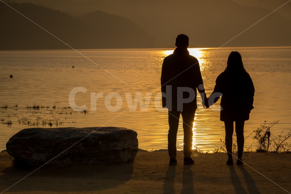 실루엣,풍경,일출,커플,연인,사람,인물,인간,human,person,연인,커플,사랑,lover,couple,인물실루엣,사람실루엣,character silhouette,human silhouette,hand,손,holding hands,손을 잡고
