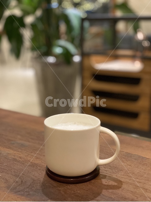 커피,음료,라떼,coffee,latte,마실것,컵,커피잔,머그컵,우유,카페,실내,따뜻한,부드러운,라떼아트,컵받침,cup,cafe,milk,hot,latteart,mug,beverage,pottery,감성,필터,거품