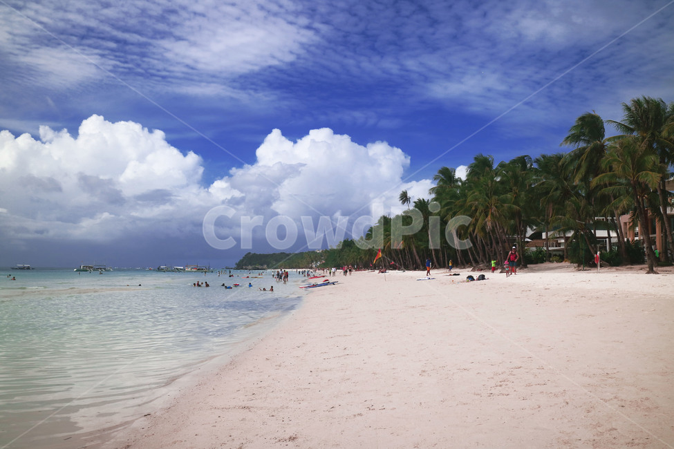 화이트비치,바다,나무,구름,보라카이,하늘,boracay,sea,tree,cloud,bluesky,summer,휴양지,여름,계절,summer,season,해변,바다,beach,sea,사람들,대중,군중,other people,crowd,land,땅,outdoors,옥외,nature,자연