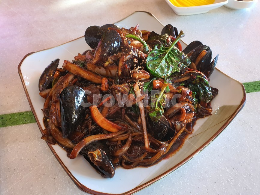 짜장면,food,음식,중화요리,요리,쟁반짜장,짜장,면요리,중국집,해산물,홍합,음식,식재료,요리,food,cook,meal,dishes,food reserves