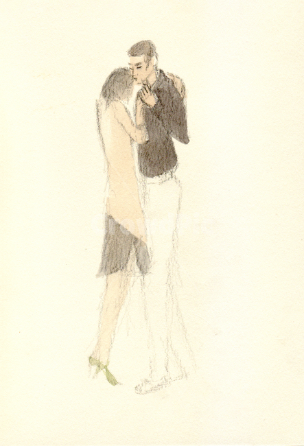 dancers,illustration,tango,춤,커플,탱고,남여,사랑,love,연인,커플,사랑,lover,couple,그래픽,일러스트레이션,graphic,illustration
