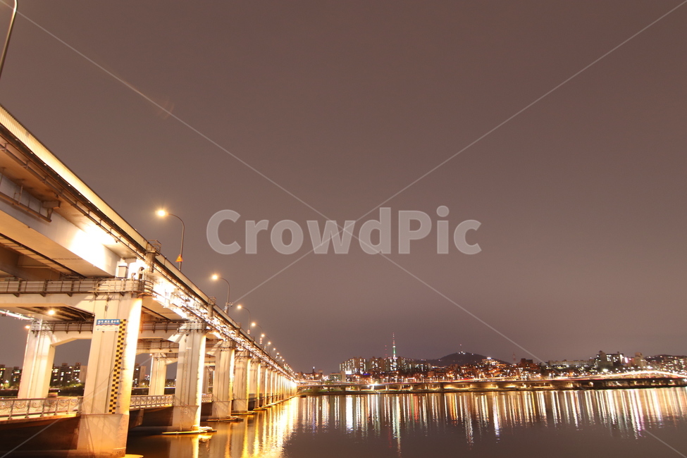 한강,반포대교,잠수대교,야경,강남,다리,야경,밤,풍경,nightscape,night,landscape,도시,city,한국도시풍경,한국도시경관,korea cityscape,building,건물