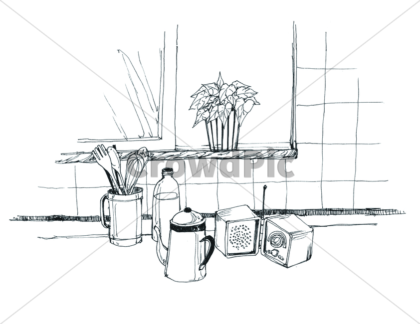 손그림,handdrawing,화분,flowerpot,pot,팬그림,팬라인,pen,컵,cup,tumbler,라디오,radio,glass,유리컵,머그잔,창문,window,주전자,kettle,teakettle,mug,penline,penpicture,pendrawing,그릇,bowl,container,basin,접시,dish,plate,음식,food,drawing,그림,art,미술