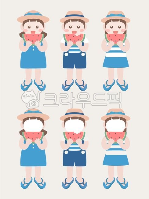 face synthesis,childrens collection,watermelon synthesis,childrens face synthesis,outfit,summer synthesis design,skirt,children,season,hat,watermelon illustration,childrens illustration,summer illustration,raffia hat,person,fruit synthesis,child,kindergar