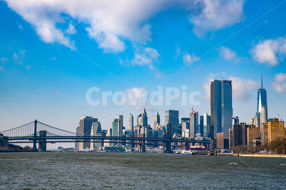 america,architecture,blue,bridge,building,business,city,cityscape,downtown,famous,harbor,landmark,landscape,manhattan,metropolis,new,newyork,nyc,office,river,sky,skyline,skyscraper,tourism,tower,urban,usa,view,water,york,미국,뉴욕,도시,중심지,어반,건물,화창,맑음,강,브릿지,대교,다리,아메리카,경제,해외,외국,세계,foreign,oversea,world,건축물,건물외관,exterior,building,structure,architecture,construction