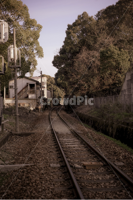 일본,후쿠오카,철도길,기찻길,railload,railway,일본마을,해질무렵,오래된,old,기차,교통,train,교통,교통수단,traffic,transportation