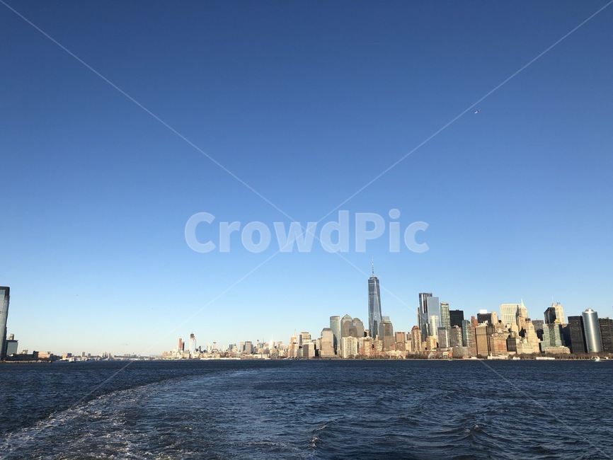 뉴욕,newyork,바다,하늘,건물,풍경