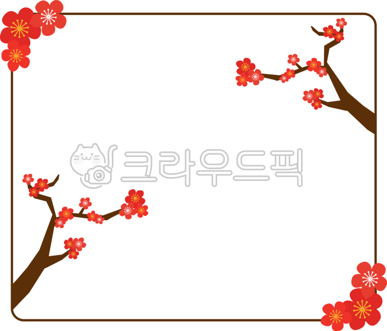 spring flower tree,Plum blossom frame,plum tree,oriental,square border,red flower,flower,red flower border,spring flowers,message card,New Year,new year card,Plum border,plum blossom,Home Plum Blossom,flower border,new year greeting card,new year