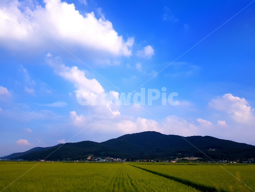 하늘,산,들판,sky,moutain