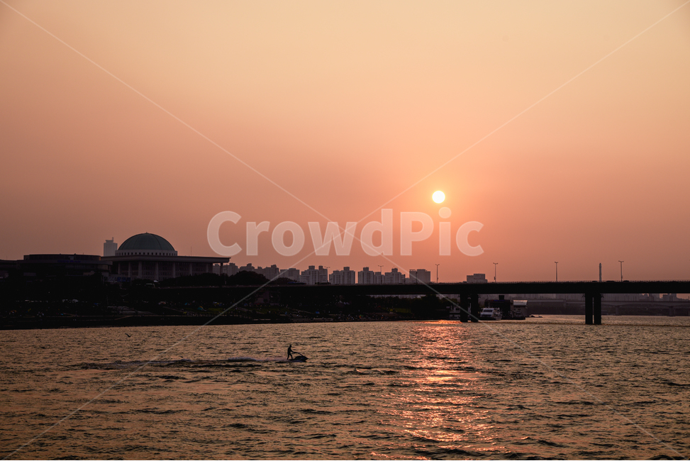 korea,hanriver,nature,sunset,Magic hour,sight,magichour,Han River