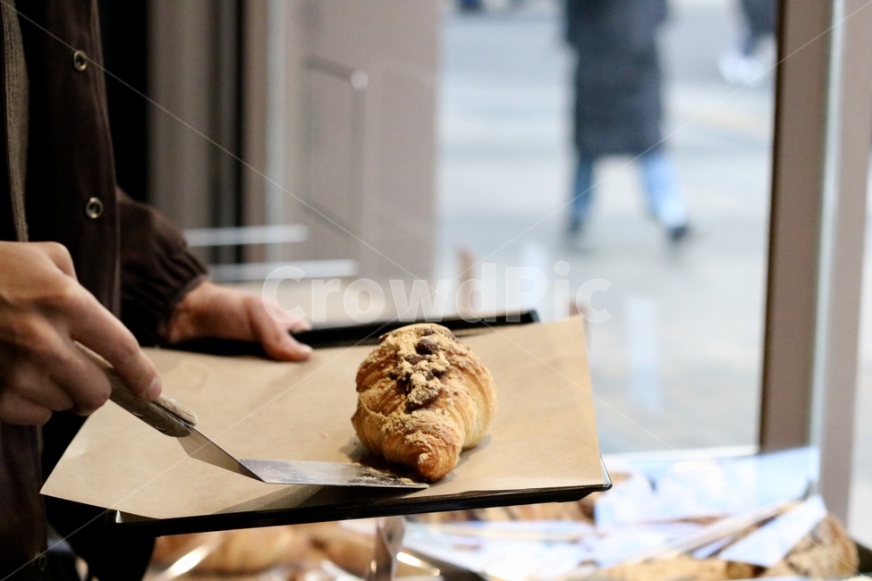 크로아상,빵,카페,cafe,감성,단팥크로아상