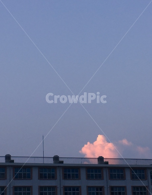 자연,하늘,구름,옥상,보라색,nature,sky,cloud,purple