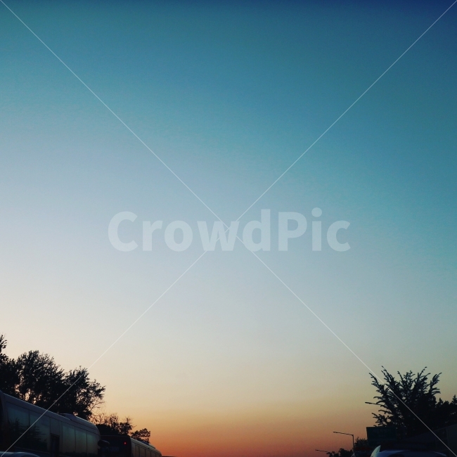 하늘,sky,석양,노을,퇴근길,풍경,그라데이션,자연,풍경,nature,landscape,outdoors,옥외