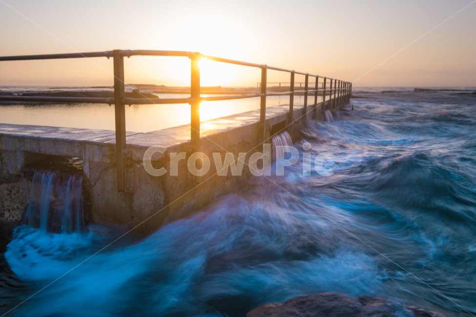 sydney,northcurlcurl,sunrise,일출,바다,자연,풍경,nature,landscape,water,물,waterfront,워터 프론트,pier,교각,port,포트