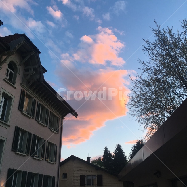스위스,switzerland,하늘,집,sky,house,로잔