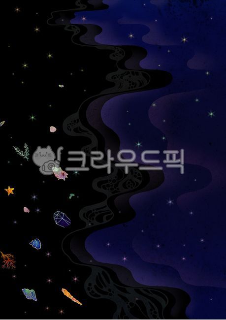 소녀,바다,파도,일러스트,손그림,핸드드로잉,상징,상징일러스트,몽환,환상,판타지,감정,슬픔,외로움,이별,사랑,꿈,밤,밤하늘,별,별빛,해변,조개껍질,소라,기억,별가루,달빛,어둠,빛,고요,정서,표현,미래,현재,과거,추억,girl,illustration,sea,wave