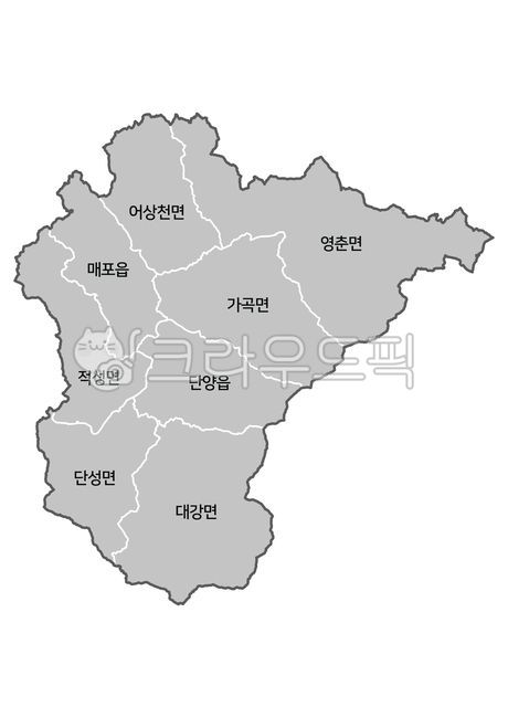 단양군행정구역,단양군,충북단양,행정지도,한국지도,지도,해정구역,단양군행정지도