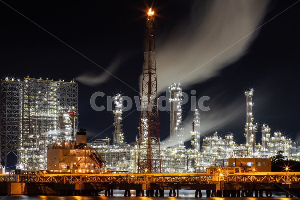 building,건물,연기,공장,밤,야간,작업,야경,밤,풍경,nightscape,night,landscape,산업,industry,industrial