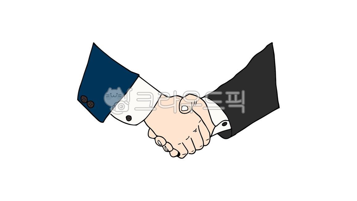 악수, 악수그림, handshake, 손그림, 손, 사진,이미지,일러스트,캘리그라피 - kinghobak작가