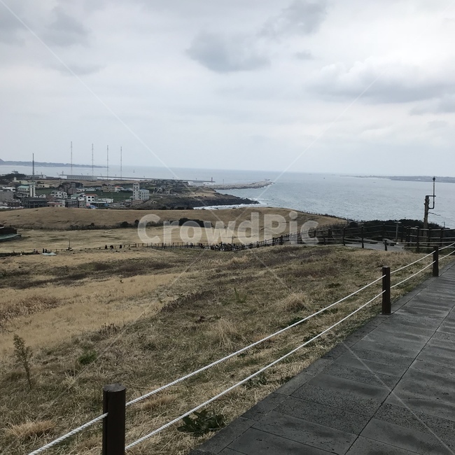 제주도,성산일출봉,제주바다,산책로,등산로,바위,산,힐링