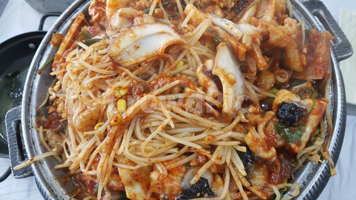 해물,해물찜,해물요리,음식,요리,매콤,해산물,콩나물