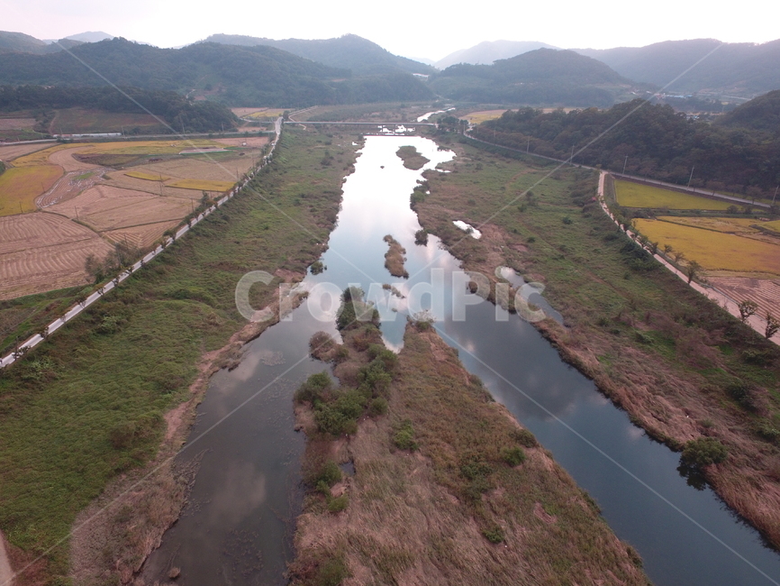 섬진강,전경,강,4대강,하천,스카이뷰,항공사진,자연,풍경,nature,landscape