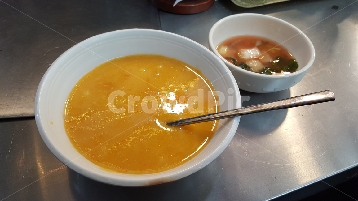 food,음식,죽,호박죽,요리,spoon