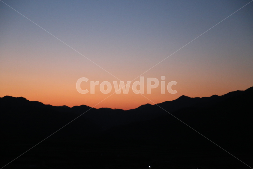 봉정사,해돋음,해돋이,산,노을,자연,풍경,nature,landscape,outdoors,옥외,sunset,일몰,red sky,붉은 하늘,sky,하늘,dusk,황혼,dawn,새벽